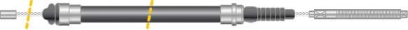 MGA CF5431 Cable, parking brake
